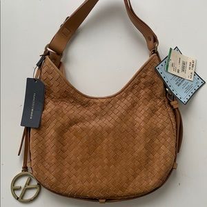 Francesco Biasia Purse Handbag Cinnamon Brown NWT